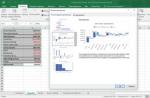 Overview of the free version of Excel With tables install the program to work
