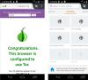 Using TOR browser on Android smartphone