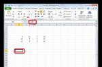 Matrix Transposition in Microsoft Excel